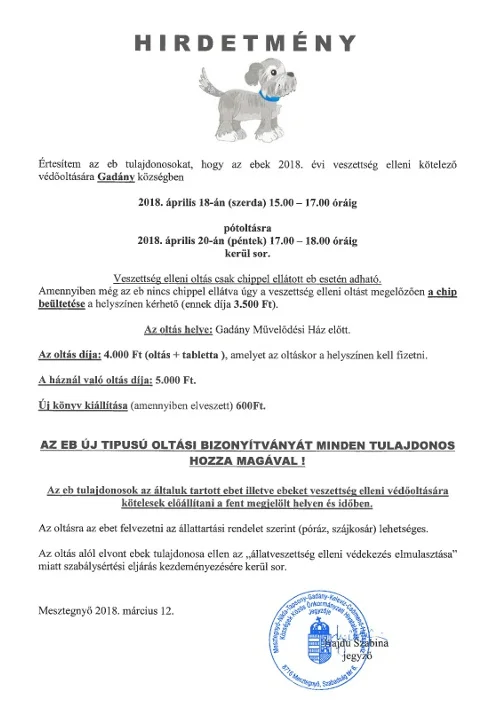 gadany eboltas 2018