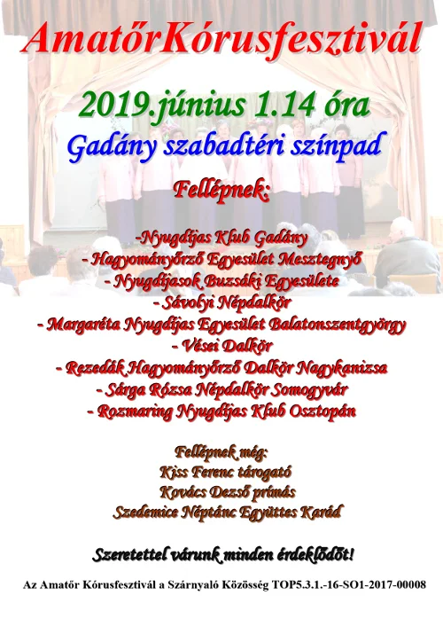 tavaszi korusfeszt 2019 plakat